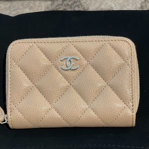 Chanel card holder